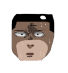 穴とヘッドの男（個別スタンプ：3）