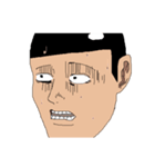 穴とヘッドの男（個別スタンプ：12）
