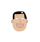穴とヘッドの男（個別スタンプ：16）
