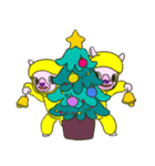 macaron's happy christmas（個別スタンプ：2）