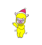 macaron's happy christmas（個別スタンプ：7）