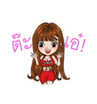 Woman Love Woman with Thai Message（個別スタンプ：2）