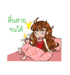 Woman Love Woman with Thai Message（個別スタンプ：9）