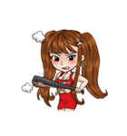Woman Love Woman with Thai Message（個別スタンプ：18）