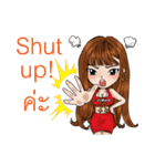 Woman Love Woman with Thai Message（個別スタンプ：20）