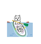 Animals travel in Hawaii（個別スタンプ：1）