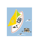 Animals travel in Hawaii（個別スタンプ：4）