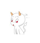 Tetan White - Animated（個別スタンプ：3）