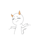 Tetan White - Animated（個別スタンプ：5）