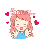 Mom pregnant（個別スタンプ：21）