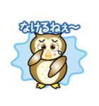 もっちりフクロウさん（個別スタンプ：3）