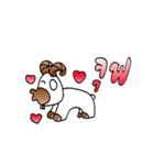 THE WHITE GOAT（個別スタンプ：10）
