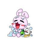 overact rabbit ＆ the stooge（個別スタンプ：4）