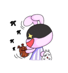 overact rabbit ＆ the stooge（個別スタンプ：17）