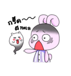 overact rabbit ＆ the stooge（個別スタンプ：20）