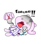 overact rabbit ＆ the stooge（個別スタンプ：22）