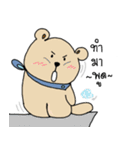 BEAR with scarf（個別スタンプ：6）