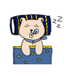 BEAR with scarf（個別スタンプ：23）