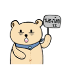 BEAR with scarf（個別スタンプ：25）