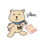 BEAR with scarf（個別スタンプ：30）