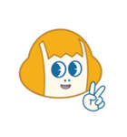 BRUSH AND PINKING（個別スタンプ：2）