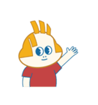 BRUSH AND PINKING（個別スタンプ：9）