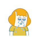 BRUSH AND PINKING（個別スタンプ：12）
