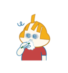 BRUSH AND PINKING（個別スタンプ：13）
