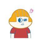 BRUSH AND PINKING（個別スタンプ：14）