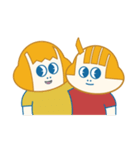 BRUSH AND PINKING（個別スタンプ：19）