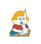 BRUSH AND PINKING（個別スタンプ：24）