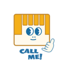 BRUSH AND PINKING（個別スタンプ：40）