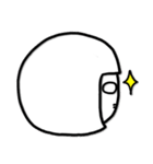 おかっぱメガネさん（個別スタンプ：12）