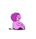 Pink Lion（個別スタンプ：16）