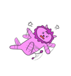 Pink Lion（個別スタンプ：17）