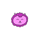 Pink Lion（個別スタンプ：39）