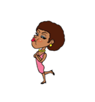 Afro ＆ Soul Dancers（個別スタンプ：4）