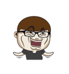 Glasses guy（個別スタンプ：15）