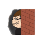 Glasses guy（個別スタンプ：16）
