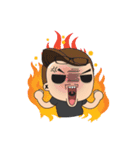 Glasses guy（個別スタンプ：18）