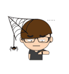 Glasses guy（個別スタンプ：39）