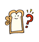 食パンのスタンプです。（個別スタンプ：27）