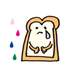 食パンのスタンプです。（個別スタンプ：35）