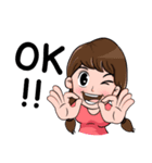 Eddy ＆ Risa（個別スタンプ：18）