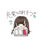 姫カット女子の日常スタンプ（個別スタンプ：35）