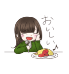 姫カット女子の日常スタンプ（個別スタンプ：39）