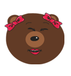 I Love Brown Teddy Bear Baby（個別スタンプ：11）