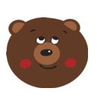 I Love Brown Teddy Bear Baby（個別スタンプ：12）