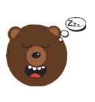 I Love Brown Teddy Bear Baby（個別スタンプ：14）