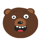 I Love Brown Teddy Bear Baby（個別スタンプ：20）